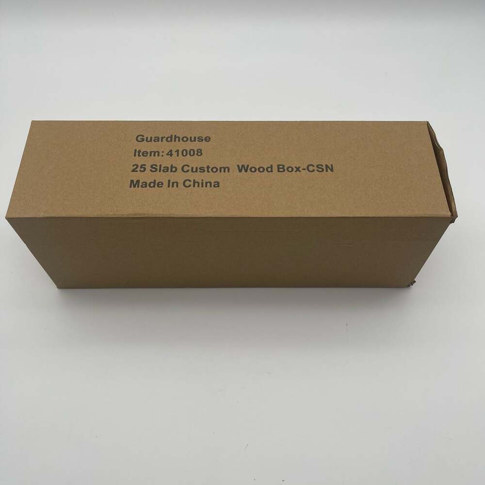 Guardhouse Wood Coin Display Box for 25‎ Certified Coin Slabs - Mahogany Finish